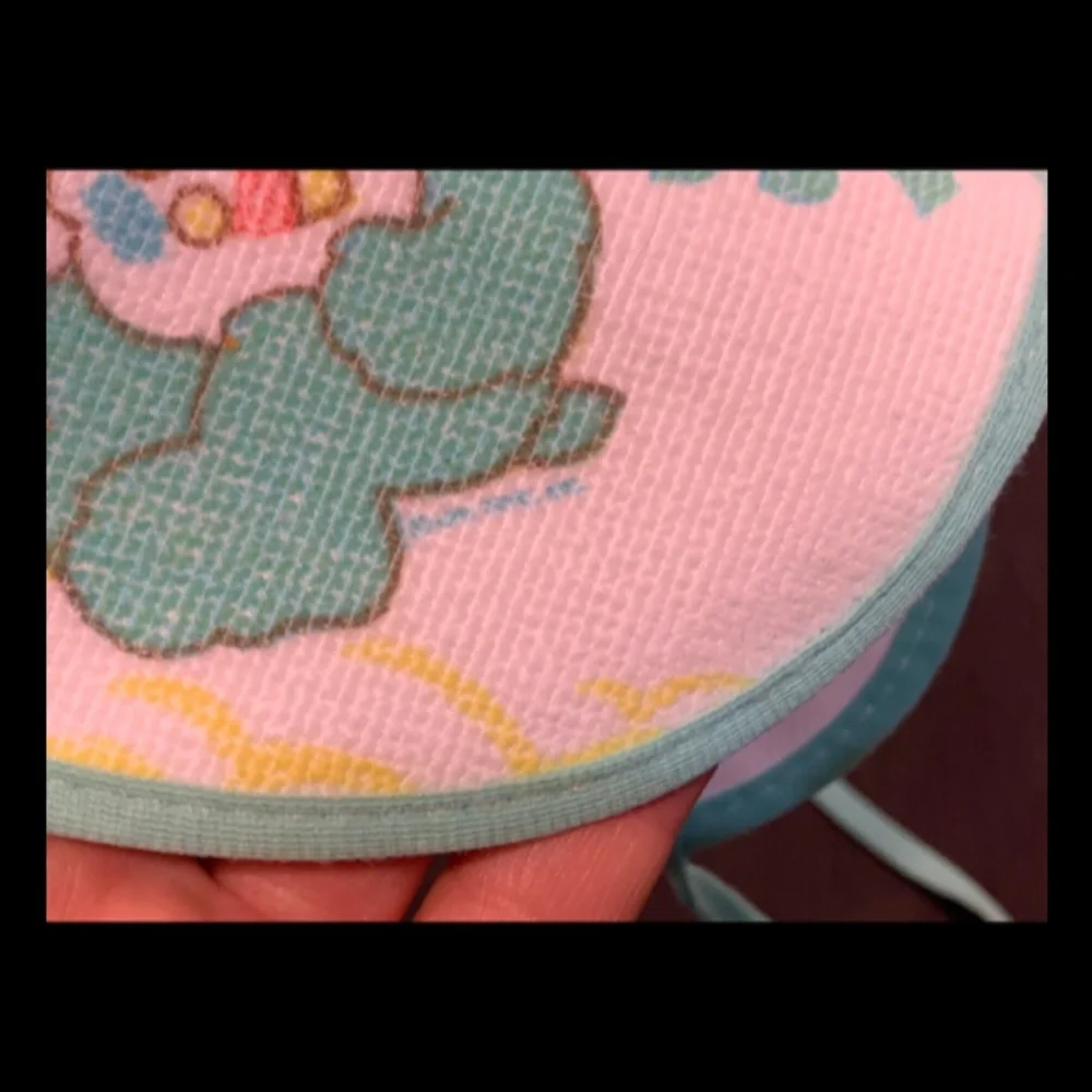Vintage Gerber The Care Bears Wish Bear Bib - 1980's Gerber Baby's Bib